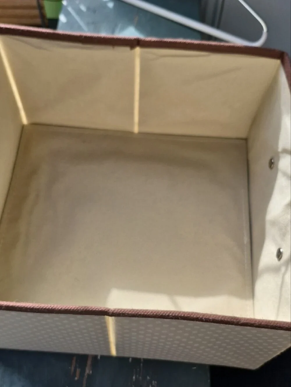 Hanging Fabric Closet Organizer with Beige and Gray Storage Drawers